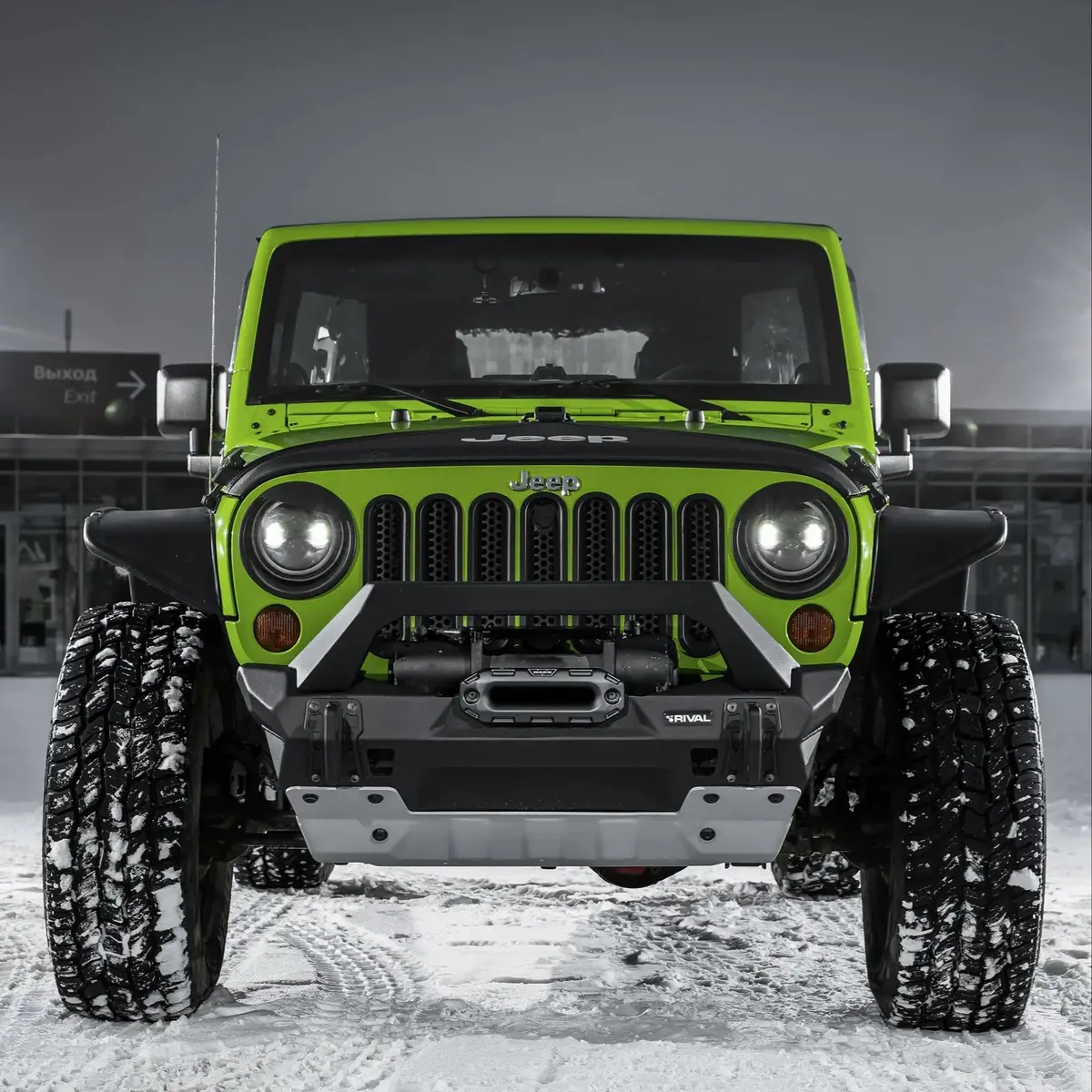 Pare-Choc Avant Stubby Avec A-Bar Rival4x4 - Jeep Wrangler Jk/Jl & Gladiator Jt 1