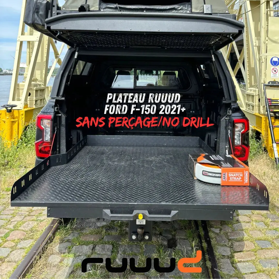 Plateau Coulissant Ruuud Ford F-150 2021+ | Installation Sans Perçage 1