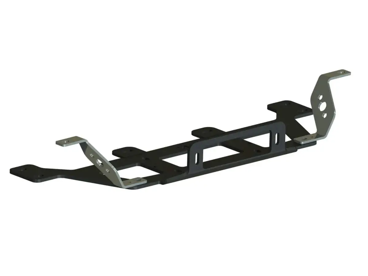 Platine De Treuil Toyota Fzj/Hdj100 Sur Pare-Choc D'origine 1