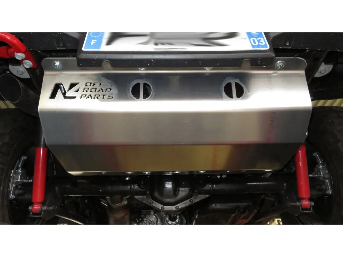 Blindage Ad Blue Et Silencieux N4 - Aluminium 6Mm - Jeep Wrangler Jl 2.2L 1
