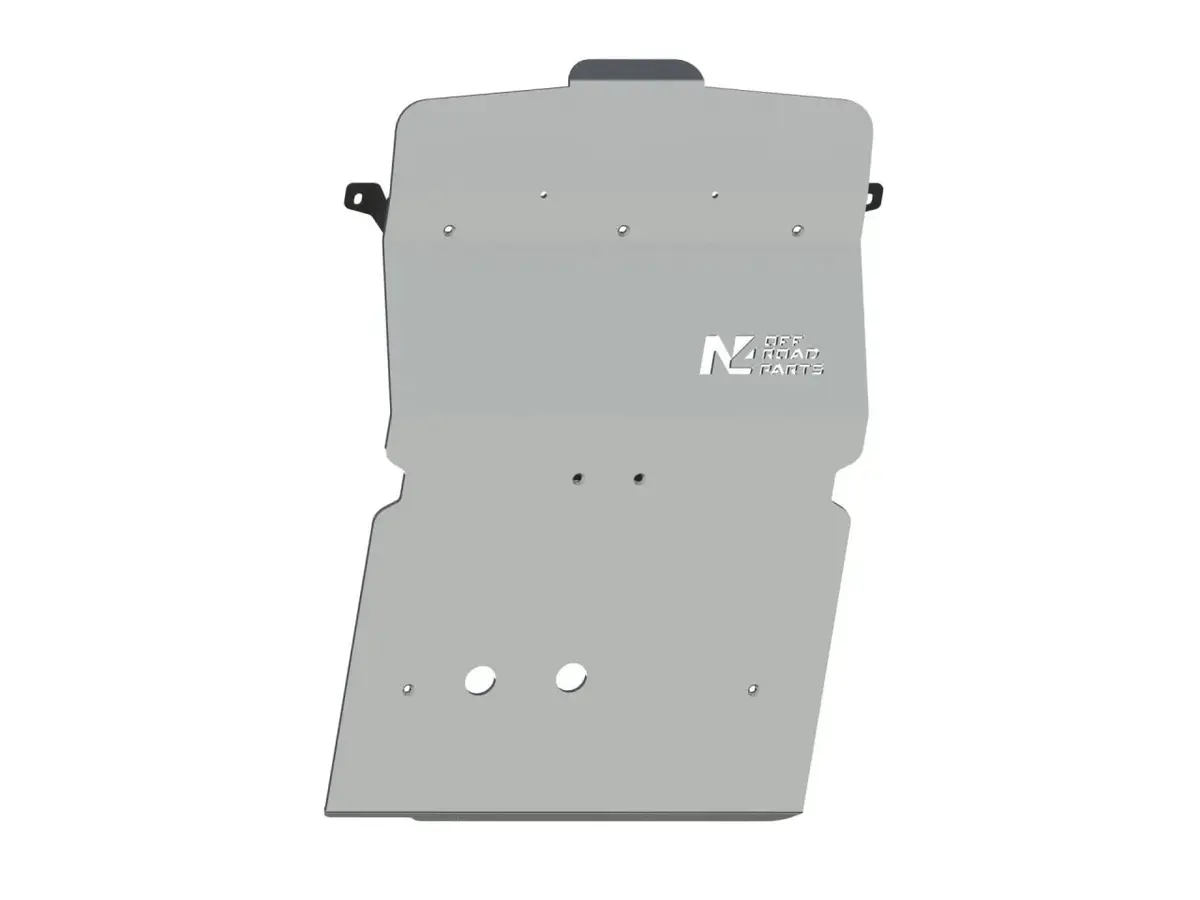Blindage Avant N4 Offroad 8Mm Aluminium Nissan Navara D23 1
