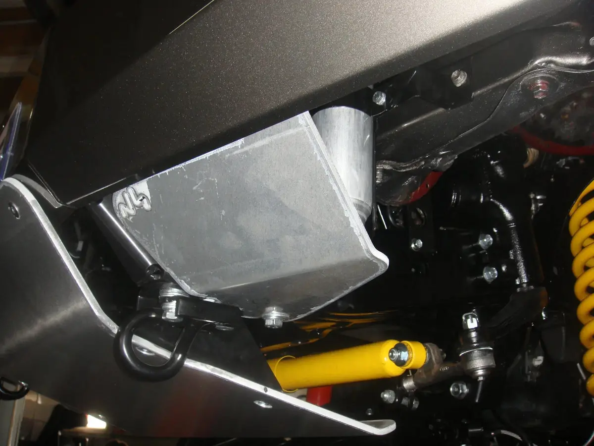 Blindage Bonbonne Clim Land Cruiser 80 - Alu N4 Offroad 1