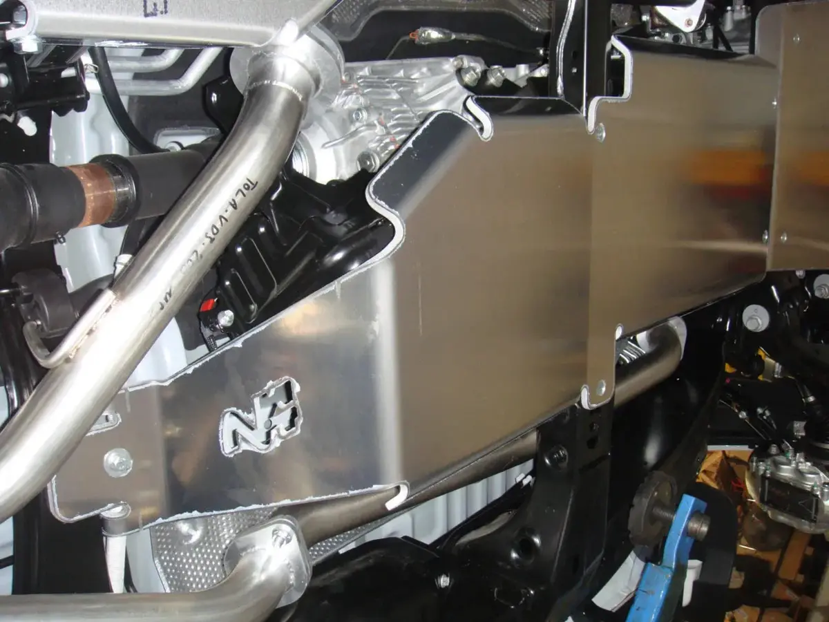 Blindage Bv+Bt Alu 8Mm N4 Offroad - Aluminium - Toyota Lc 200 1