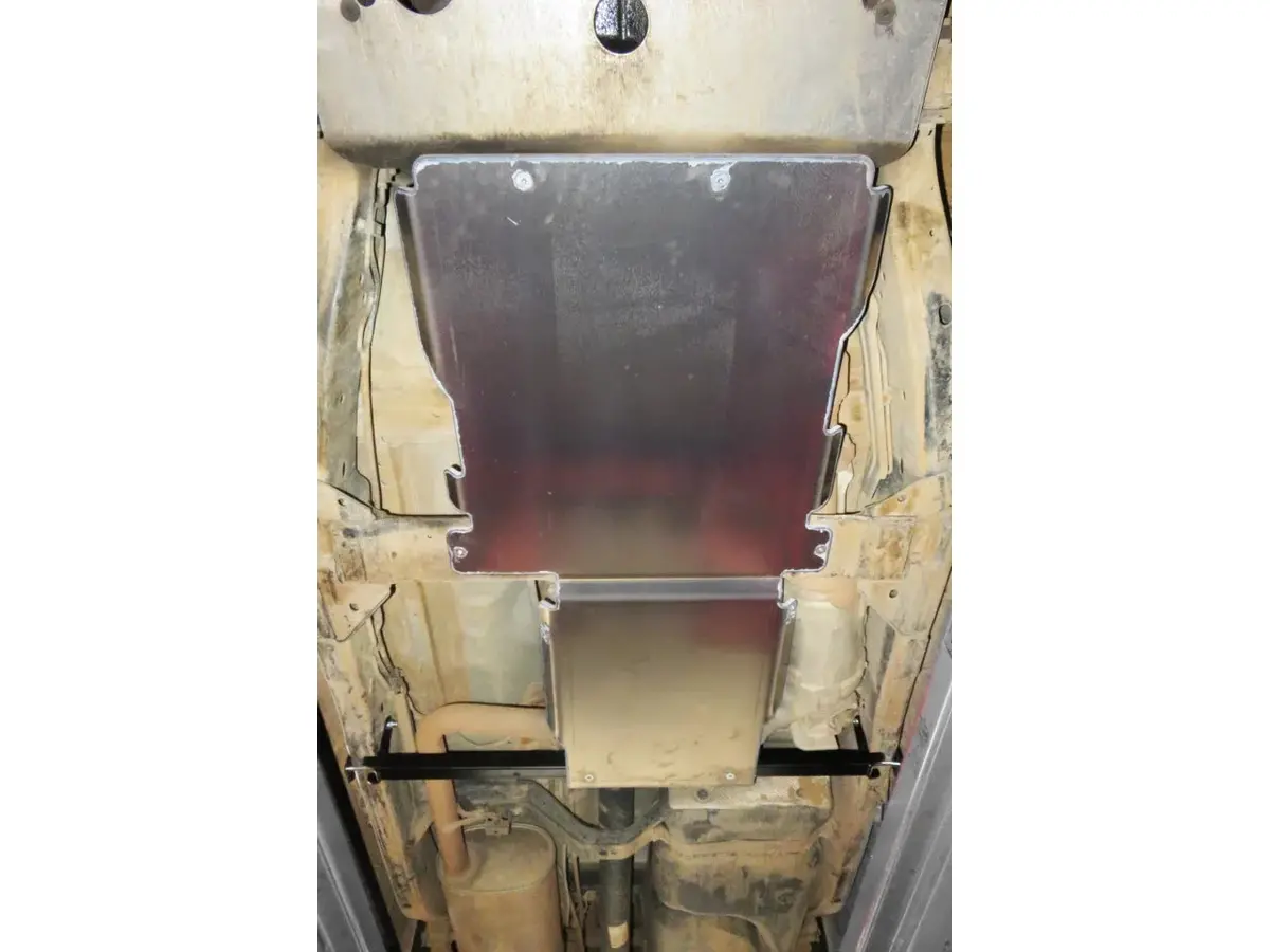 Blindage Bv & Transfert 8Mm N4 - Navara D40 - Aluminium 1