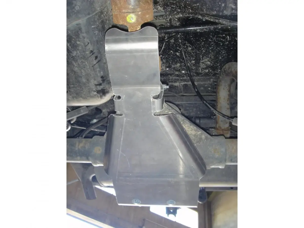 Blindage Nez De Pont Arrière Jeep Wrangler Jk - Aluminium 8Mm 1