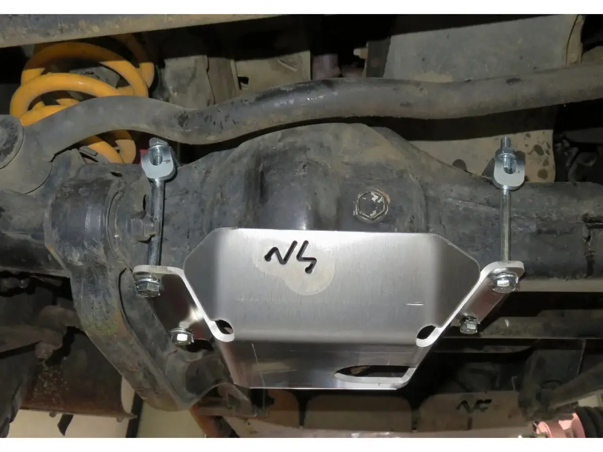 Blindage Nez De Pont Avant N4 Offroad 6Mm Aluminium - Toyota 80/105 1