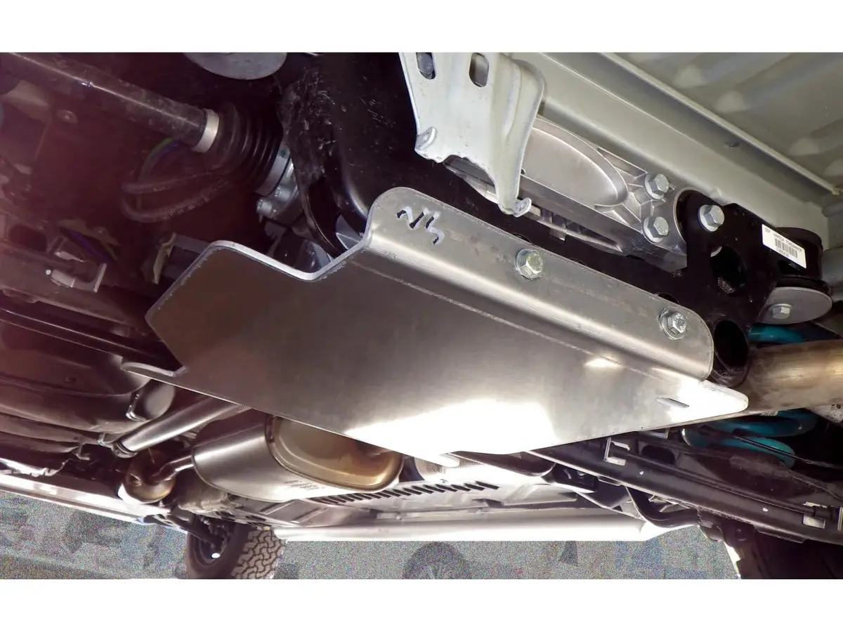 Blindage Pont Arrière 6Mm Aluminium - Volkswagen Transporter T5/T6 - N4 Offroad 1