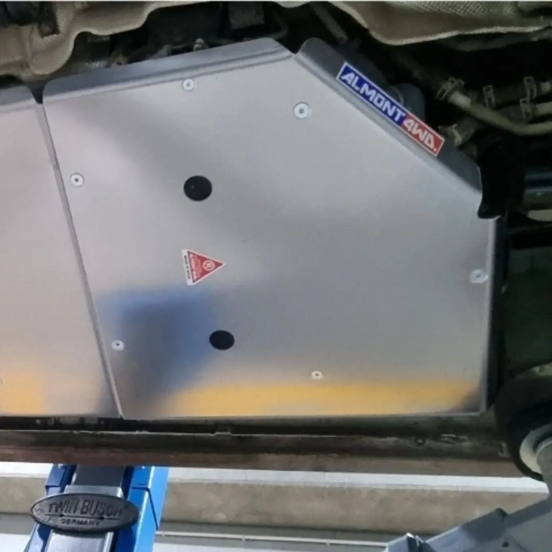 Blindage Réservoir Adblue Almont4wd Vw Multivan T6/T6.1 6Mm Duralumin 1