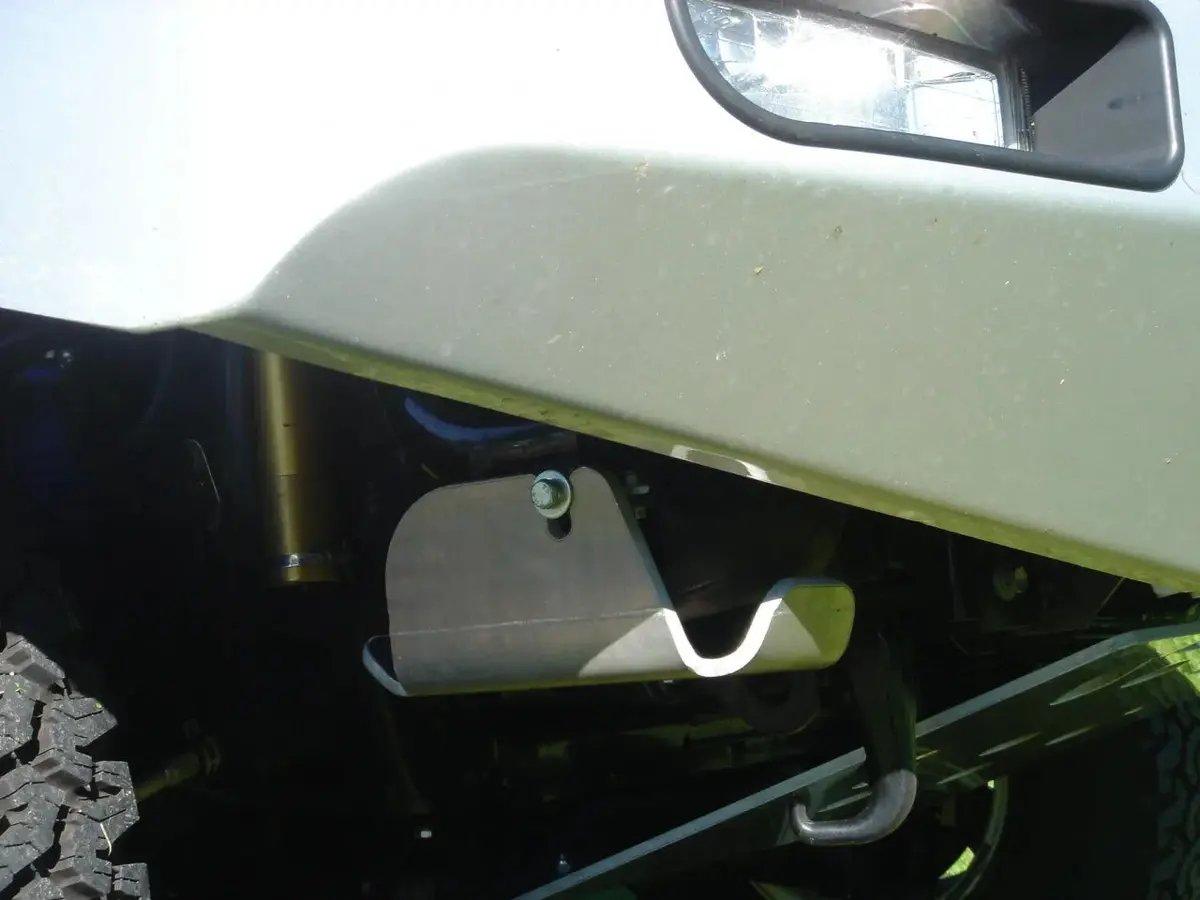 Blindage Tubulures Intercooler N4 - Aluminium 6Mm - Toyota Hdj100 1