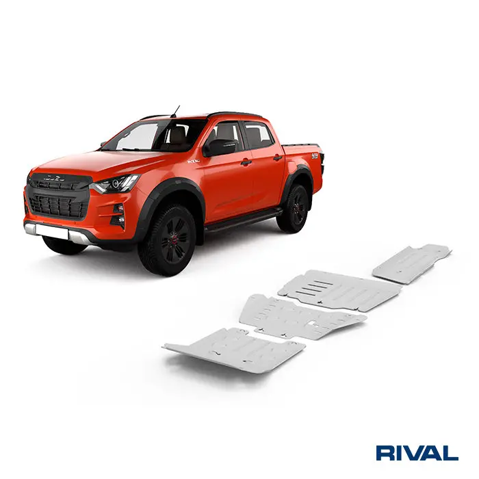 Kit Blindage Alu 6Mm Rival4x4 Isuzu D-Max 2020+ 2