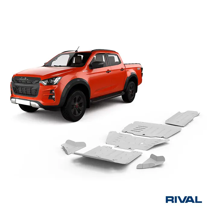 Kit Blindage Alu 6Mm Rival4x4 Isuzu D-Max 2020+ 1