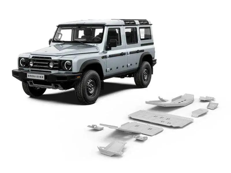 Kit Protections Ineos Grenadier 2023+ | Rival4x4 Aluminium 6Mm 1
