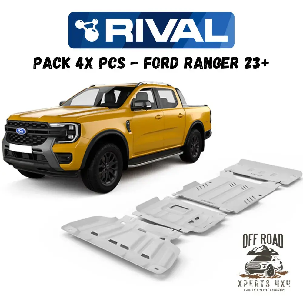 Pack Protections Inferieures Ford Ranger 2023+ | Rival 4X4 3