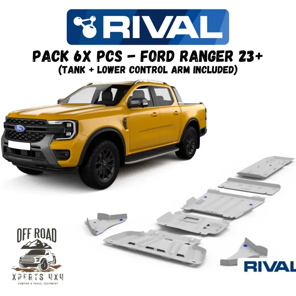 Pack Protections Inferieures Ford Ranger 2023+ | Rival 4X4 1