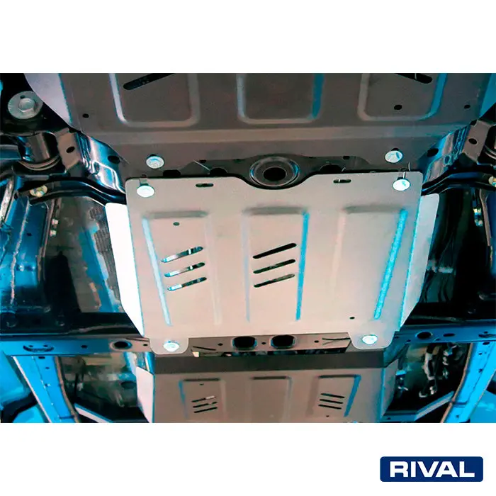 Protection Boite De Vitesse - Toyota Hilux Revo 2016-Présent - Rival4x4 - Aluminium 6Mm 2