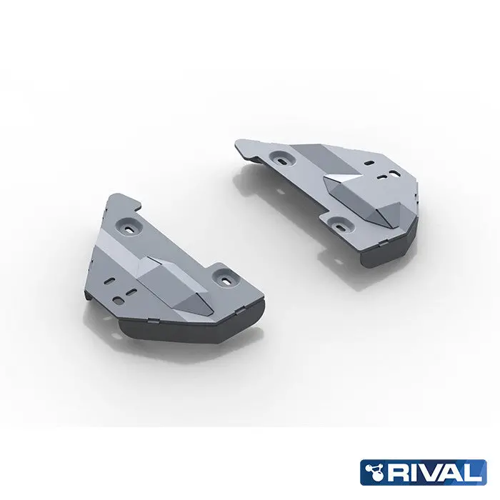 Protection Triangles Avants - Toyota Hilux Revo 2016+ Rival4x4 - Aluminium 6Mm 1