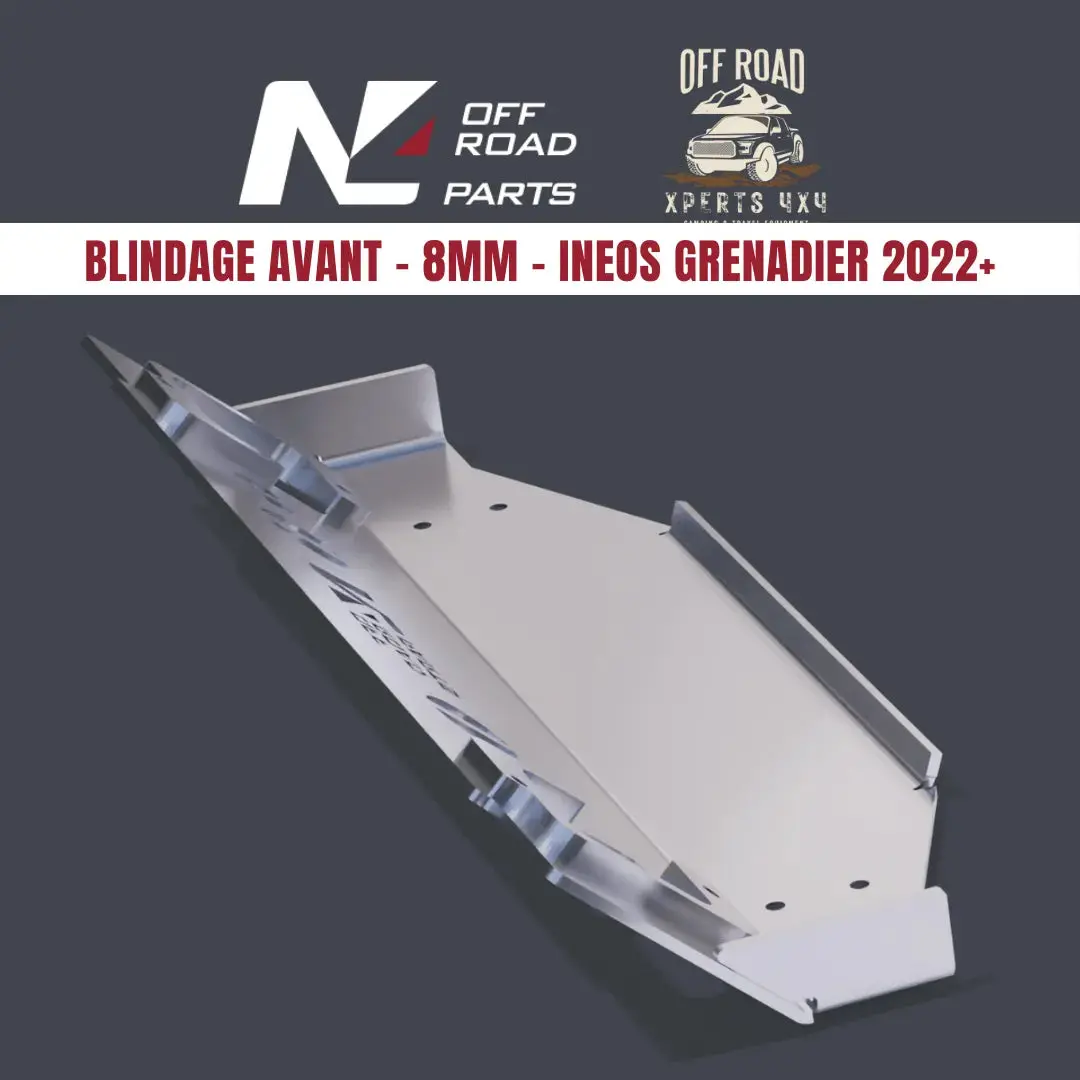 Ski Protection Avant Ineos Grenadier 8Mm Aluminium - N4-Offroad 1