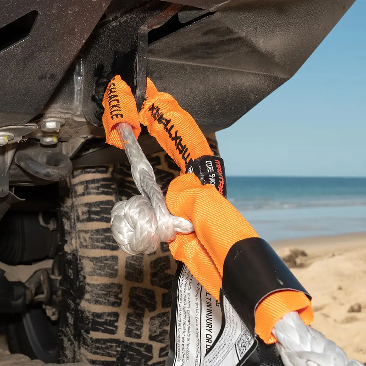 Manille Souple Maxtrax Core Shackle 14T 2