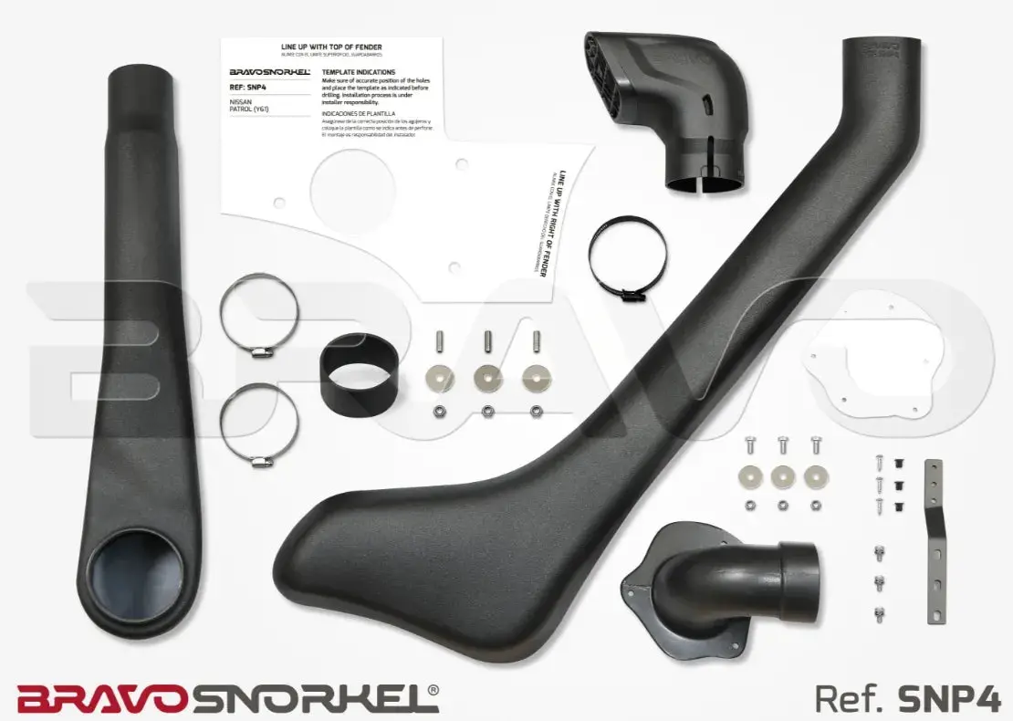 Snorkel Bravo 4X4 - Nissan Patrol Y61 1
