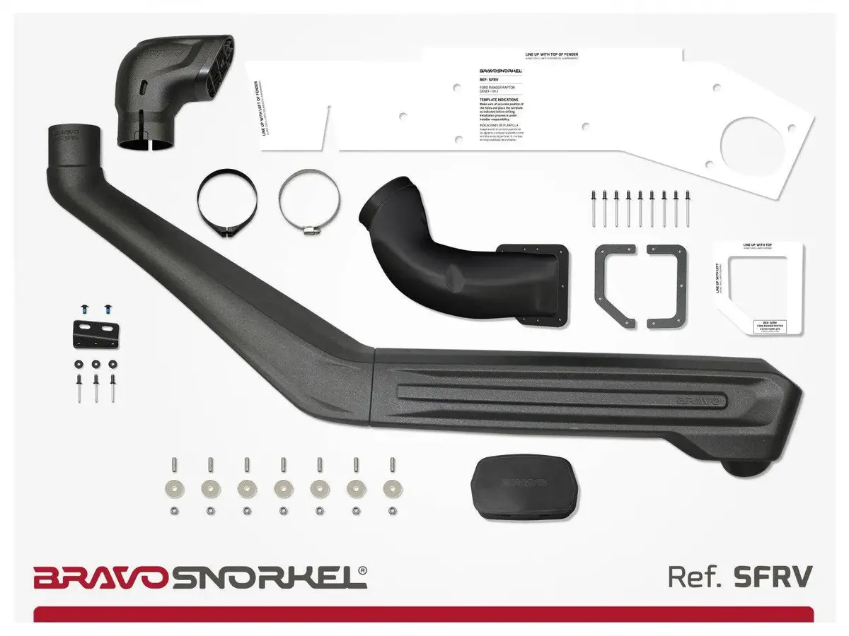 Snorkel Ford Ranger/Raptor 2023+ | Bravo Snorkel 2