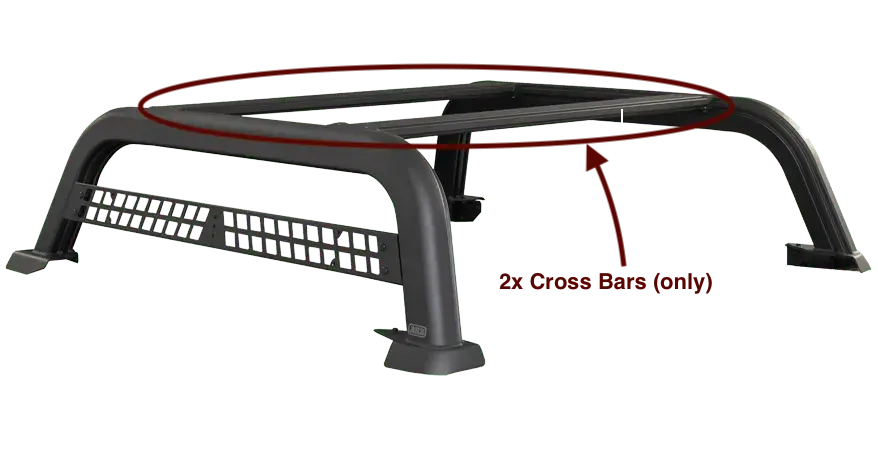 2X Barres De Toit Pour Bed Rack Arb (Option) 1