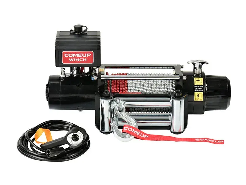 Treuil Comeup Dv 9 12V/24V - 4 082 Kg - Câble Acier 1