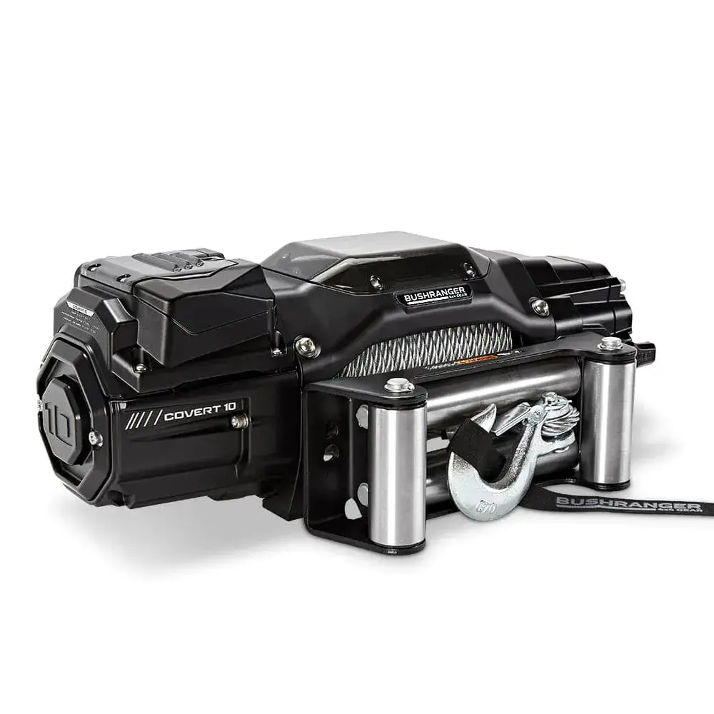 Treuil Covert 10 Bushranger | 12V | 4536 Kg | Acier 2