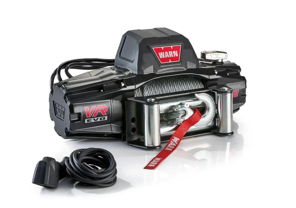 Treuil Warn Vr-Evo 12 | 5.4T | Câble Acier | 12V | Étanche Ip68 1