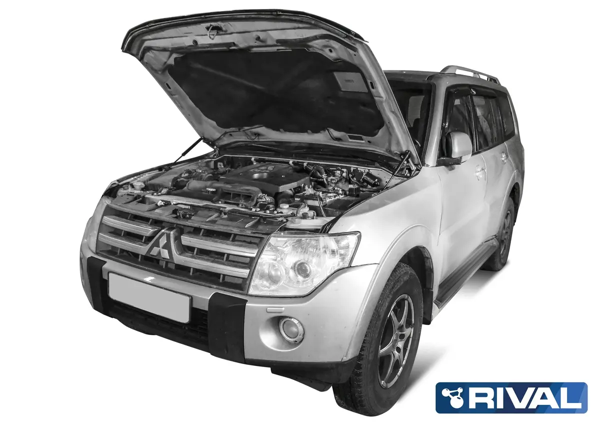 Lève-Capot Rival Pajero 2007+ | Confort & Robustesse Offroad 1