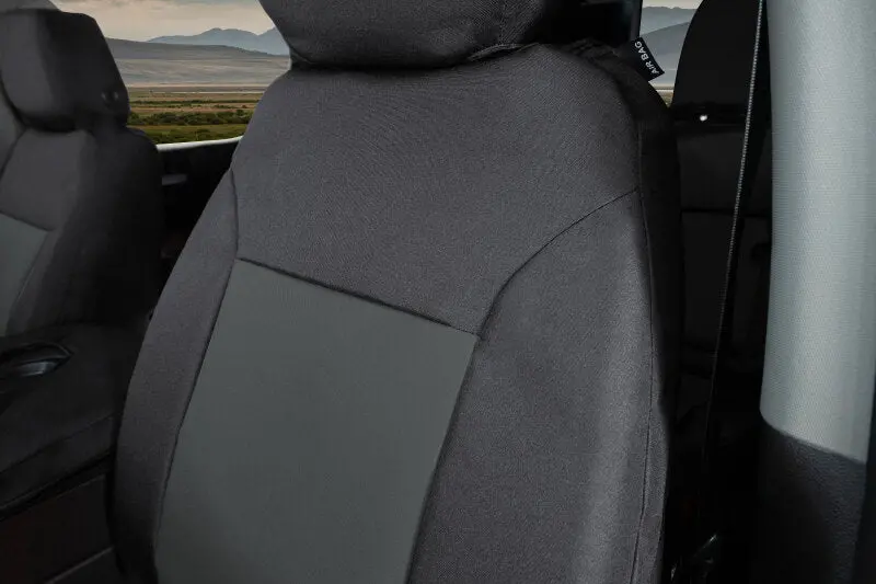 Covercraft Endura Precisionfit Front Row Seat Covers For 2018–2024 Jeep Wrangler – Black/Charcoal 1