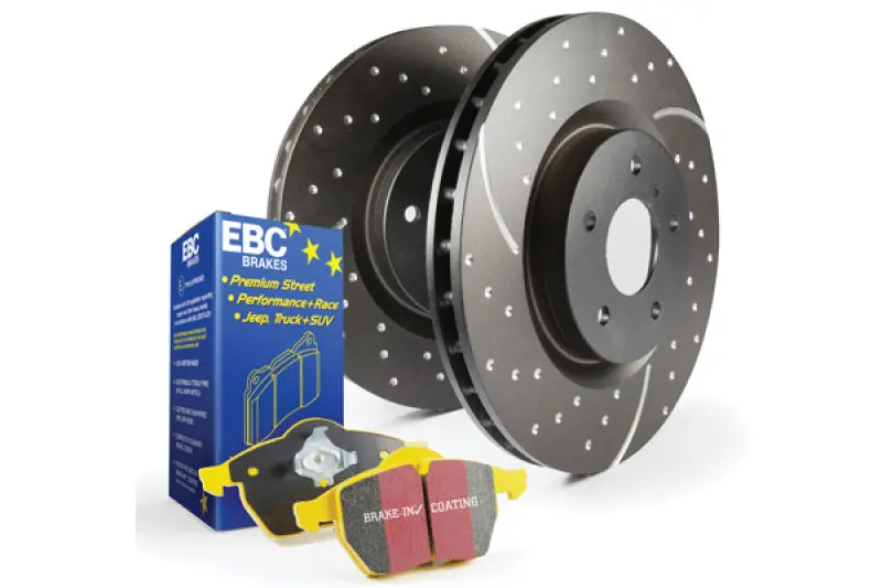 Ebc S5 Brake Kit – Yellowstuff Pads + Gd Rotors (Alternate Packaging Or Application Variant) 1