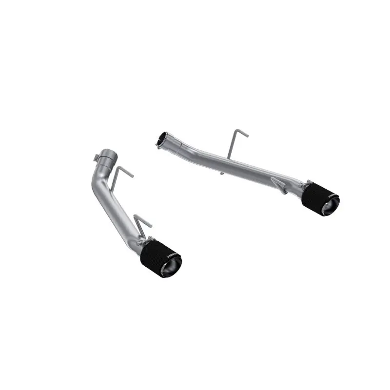 Mbrp Dual Axle-Back Exhaust System For 2005–2010 Ford Mustang Gt 4.6L – T304 Stainless, Cf Tips 1