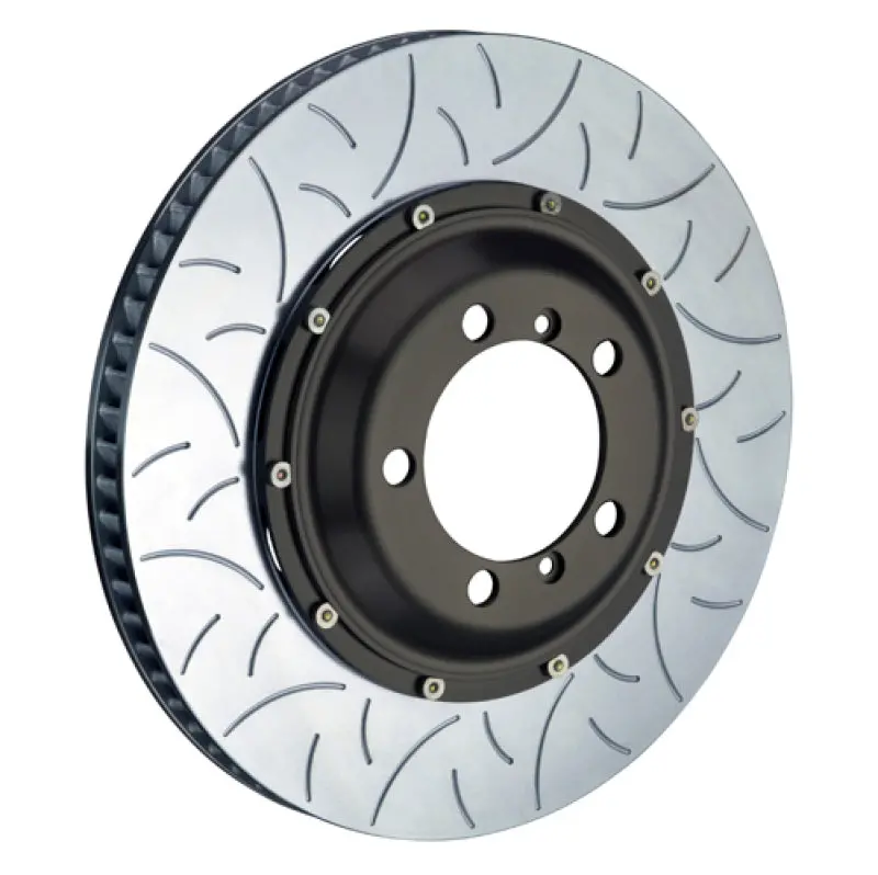 Brembo Two-Piece Rear Slotted Rotors For Porsche 991 Gt3 & Gt3 Rs (2014–2019, Non-Pccb) 1