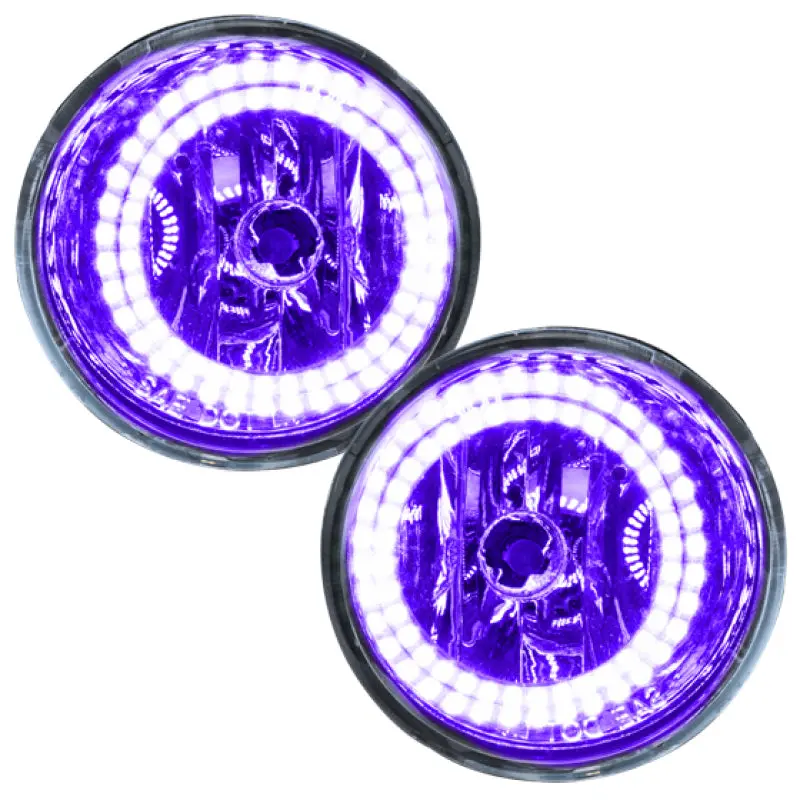 Oracle Lighting Uv/Purple Led Halo Fog Light Kit For 2004–2015 Nissan Titan 1