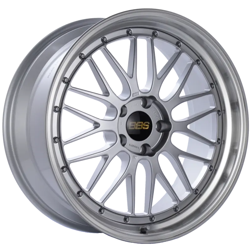 Bbs Lm Forged Alloy Wheel – 19X8.5", 5X120, Et32, Diamond Silver Face & Cut Lip, -82Mm Offset 1