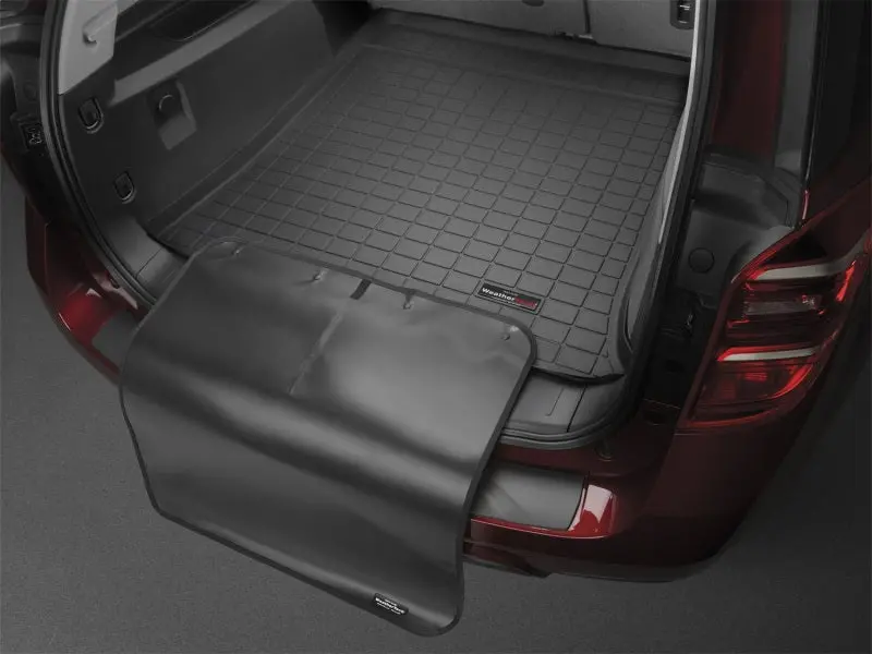 Weathertech Custom-Fit Cargo Liner With Bumper Protector For 2024 Mercedes-Benz Glc Coupe – Black 1