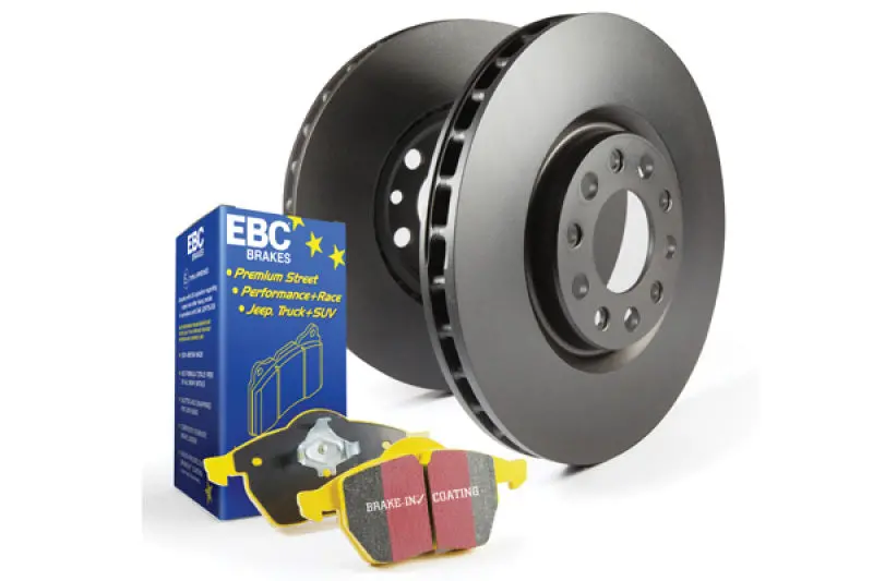 Ebc S13 Performance Brake Kit: Yellowstuff Pads + Rk Series Rotors 1