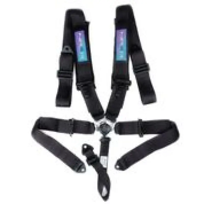 Nrg 5-Point Cam-Lock Racing Harness – 3" Wide, Black Nylon Webbing 1
