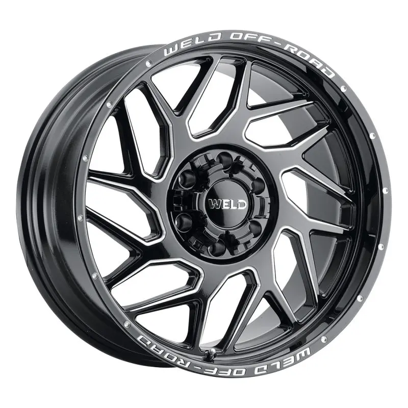 Weld Off-Road W117 20X10 Fulcrum 5X127 5X139.7 Et-18 Bs4.75 Gloss Black Mil 87.1 1