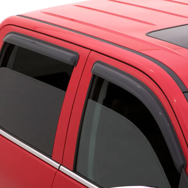 Avs Smoke-Tinted Ventvisor Window Deflectors – 4-Piece Outside-Mount Set For 2002–2006 Cadillac Escalade Ext 1