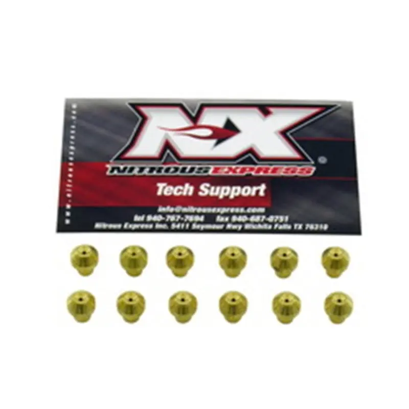Nitrous Express Efi Nitrous Nozzle Kit For V8 Gasoline Engines – 200 To 500 Hp Capacity 1