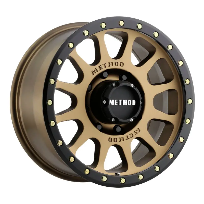 Method Mr305 Nv 17X8.5 0Mm Offset 8X6.5 130.81Mm Cb Method Bronze/Black Street Loc Wheel 1