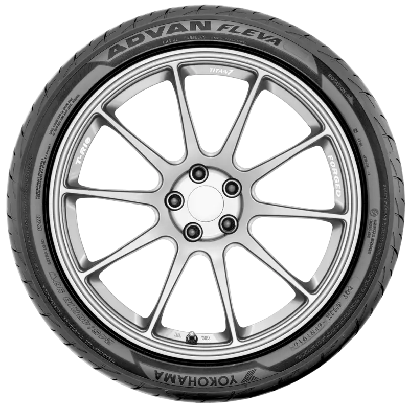 Yokohama Advan Fleva V701 High-Performance Tire – 195/40R17 81W 1