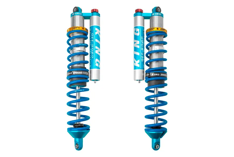 King Shocks 2.5" Internal Bypass Remote Reservoir Coilover – Front Suspension For 2014+ Polaris Rzr Xp 1000 And Turbo Models 1