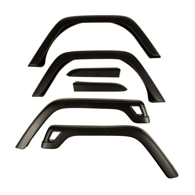Omix-Ada 6-Piece Fender Flare Kit – Bolt-On Style For 1997–2006 Jeep Wrangler 1