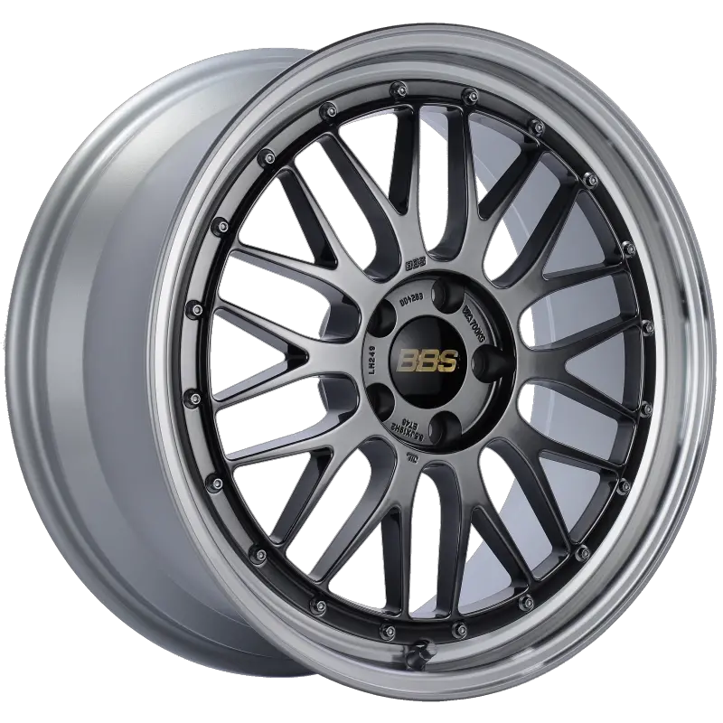 Bbs Lm Forged Wheel – 19X8.5 Inch, 5X112 Bolt Pattern, Et48, Diamond Black Center & Diamond-Cut Lip – Requires Pfs/Clip & 82Mm Hub Ring 1