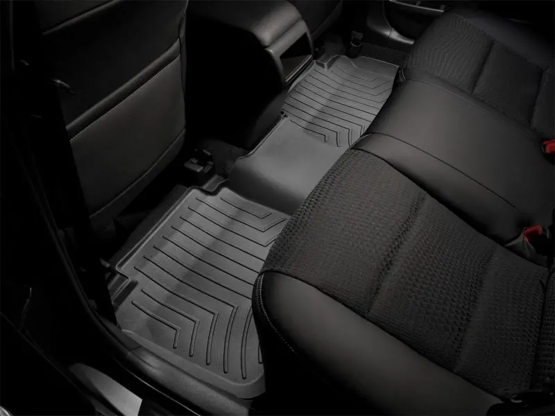 Weathertech Black Rear Floorliner – Universal Fit With Custom Contouring 1