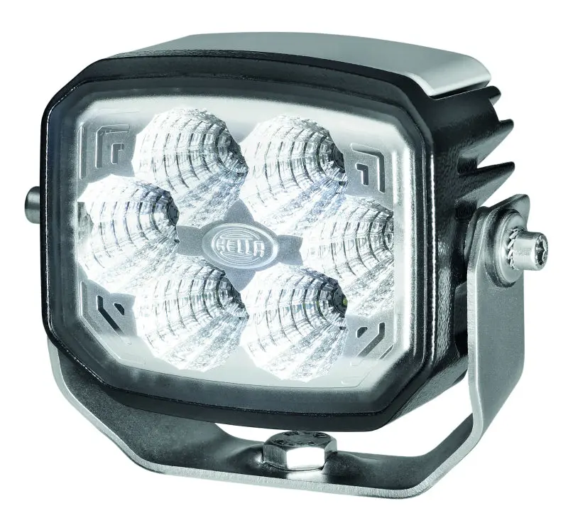 Hella Work Lamp – Heavy-Duty 12V/24V Led Driving Light With Polycarbonate Lens And Mounting Hardware 1