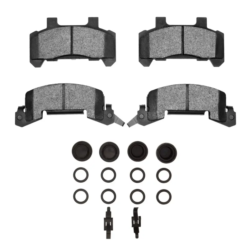 R1 82-89 Buick Skyhawk Front Optimum Oe Pads & Hardware Kit 1