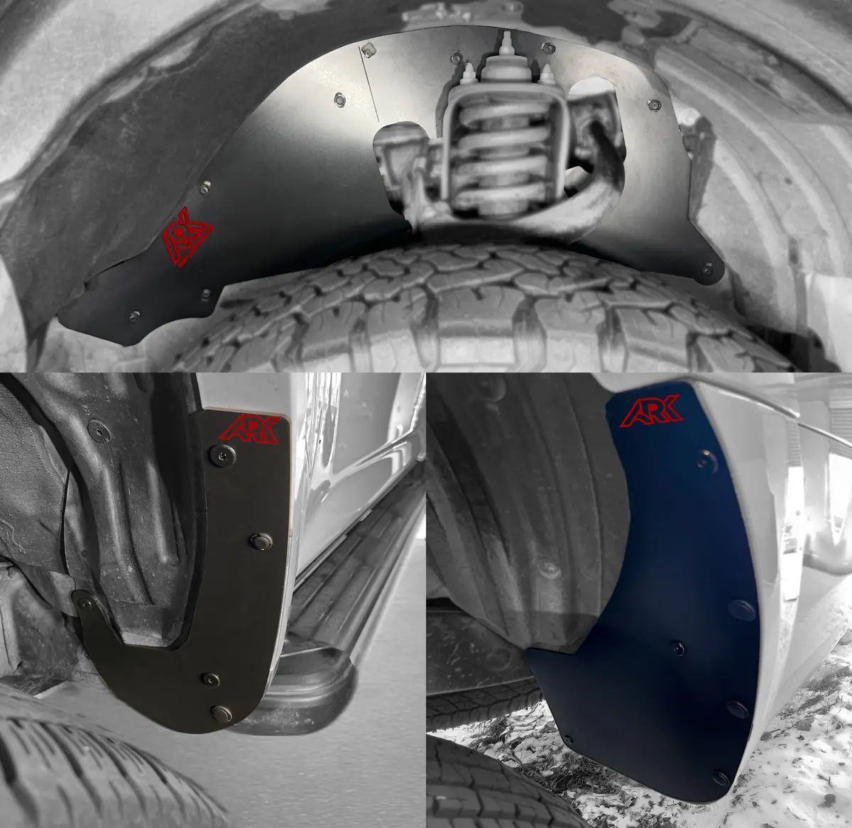 2010-2024 Toyota 4Runner Trixpoly Splash Guards, Mud Flap & Micro Deletes 77
